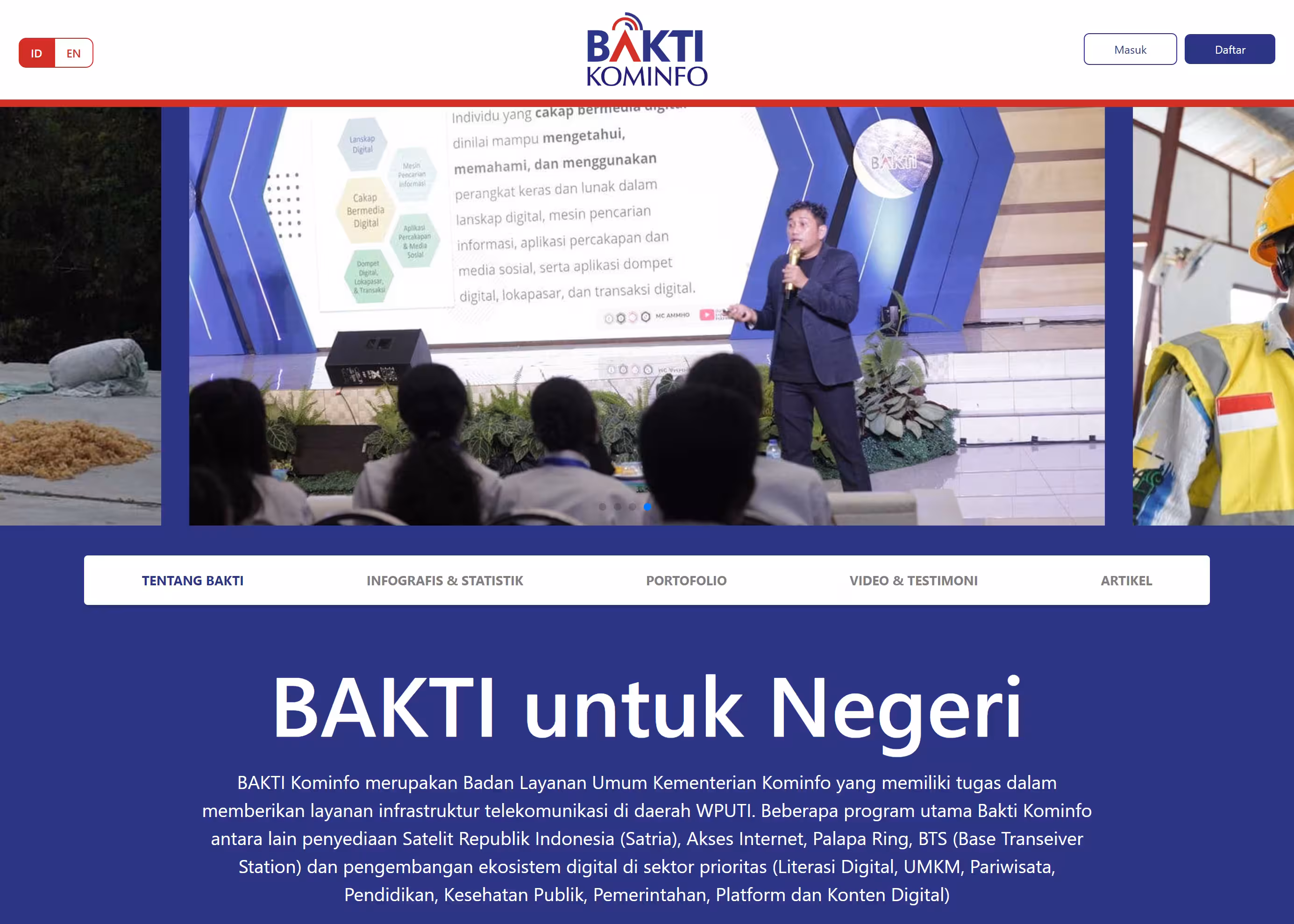 BAKTI DNA Inteface BAKTI DNA Interface